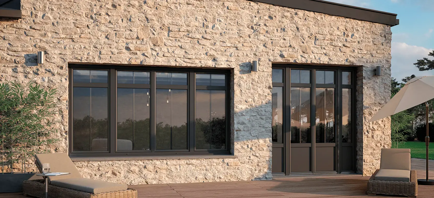 Votre partenaire Arcades et Baies PATRIMOINE MENUISERIES à Saujon Fabricant installateur de fenêtres, portes et volets bois, pvc, alu